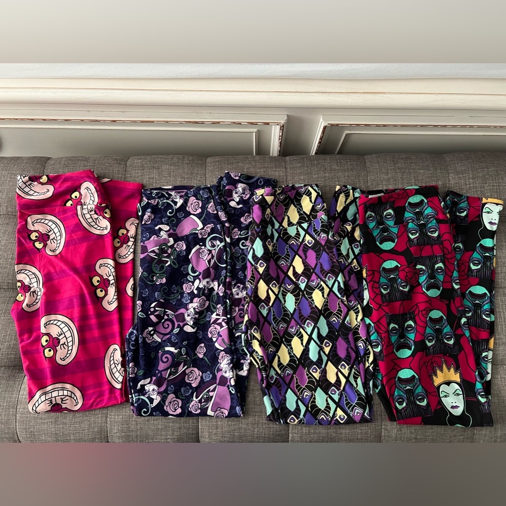 Disney Villains Lularoe Leggings, NWOT